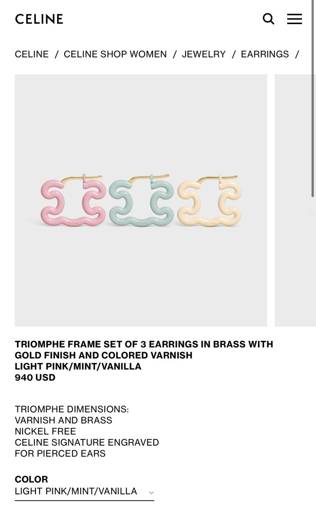 Jewelry CELINE 251