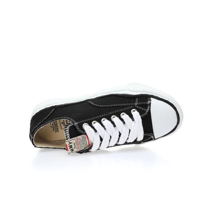 Maison Mihara Yasuhiro Hank OG Sole Canvas Low Black