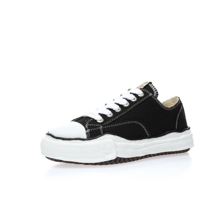 Maison Mihara Yasuhiro Hank OG Sole Canvas Low Black