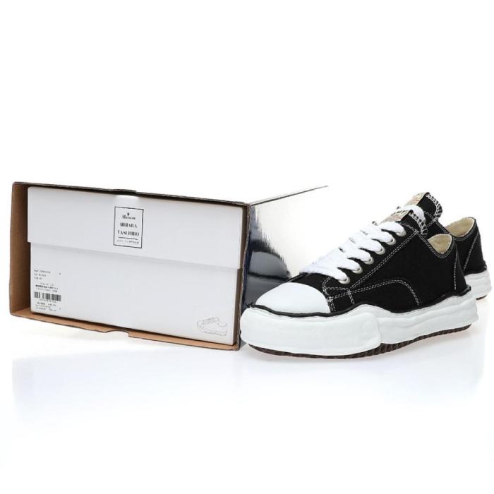 Maison Mihara Yasuhiro Hank OG Sole Canvas Low Black
