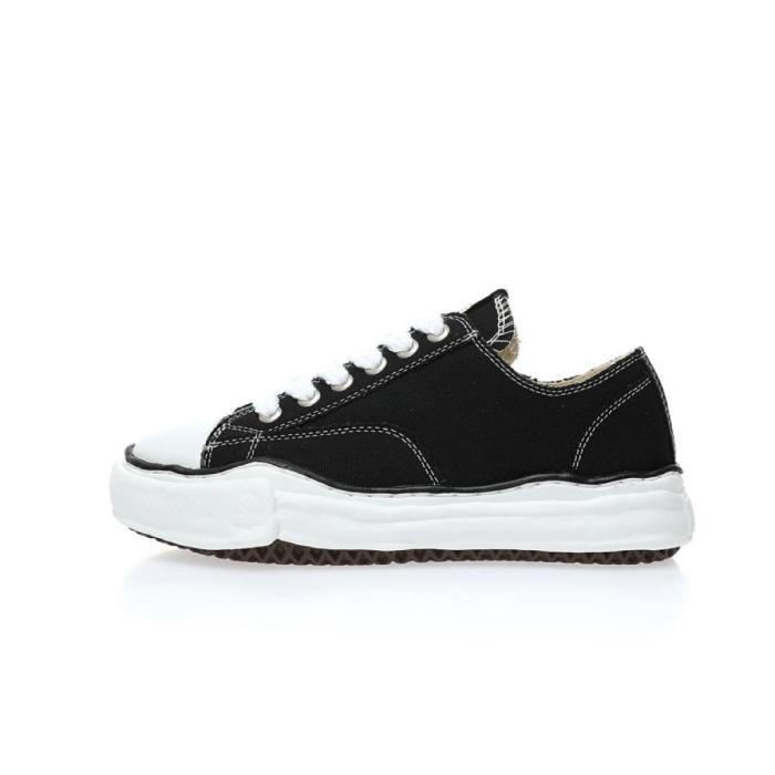 Maison Mihara Yasuhiro Hank OG Sole Canvas Low Black