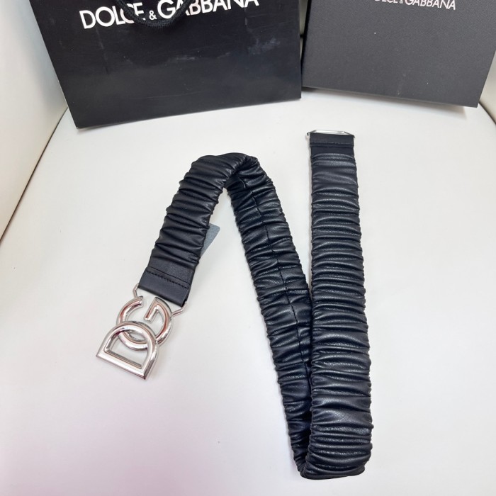 Dolce＆Gabbana Belt 4 (width 4cm)