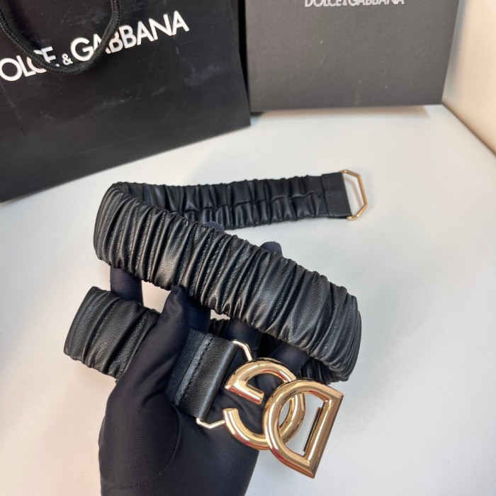 Dolce＆Gabbana Belt 5 (width 4cm)