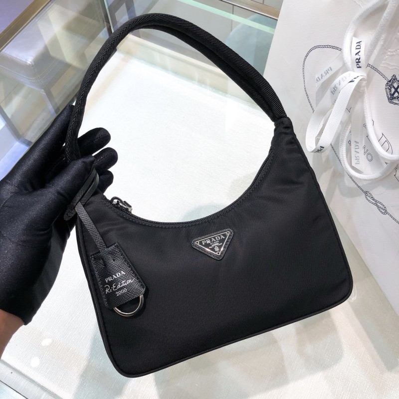 handbags prada Hobo 1NE515 re-edition 2000 Size:22*17*6