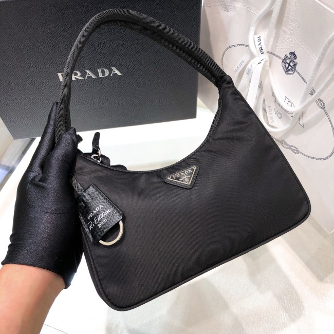 handbags prada Hobo 1NE515 re-edition 2000 Size:22*17*6