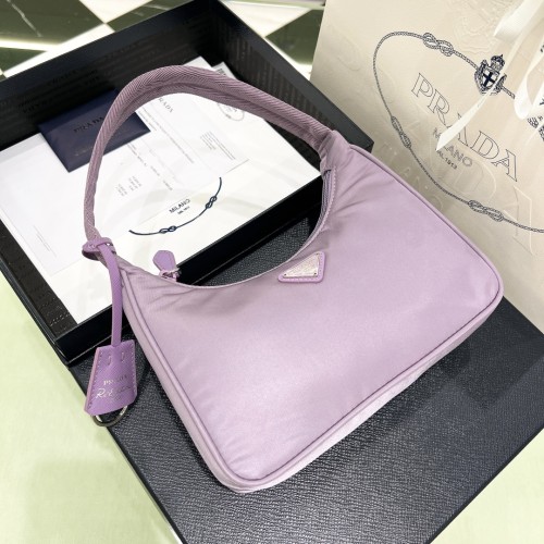 handbags prada Hobo 1NE515 re-edition 2000 Size:22*17*6