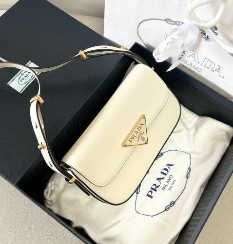 handbags prada 1BD339 Size:20.5*10.5*4cm