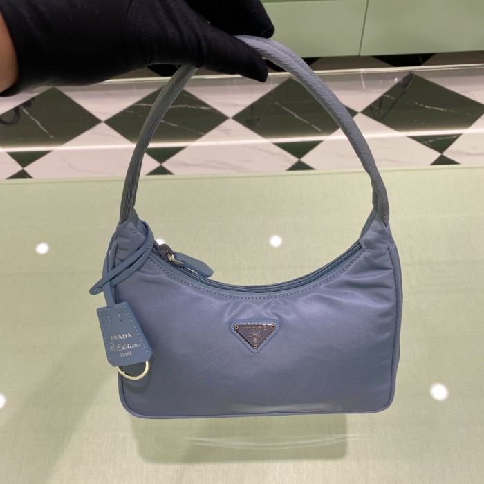 handbags prada Hobo 1NE515 re-edition 2000 Size:22*17*6