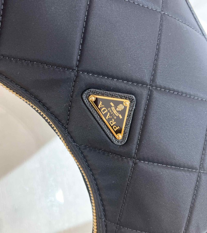 handbags prada Hobo 1BC204 Size:22*18*6cm