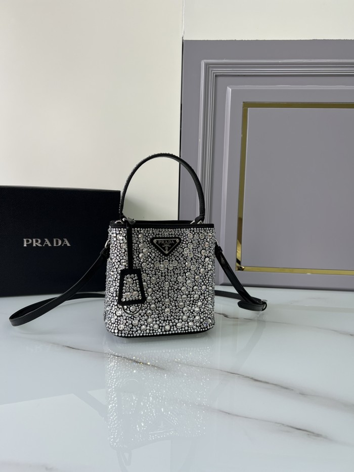handbags prada 1BA373 15*16*9.5