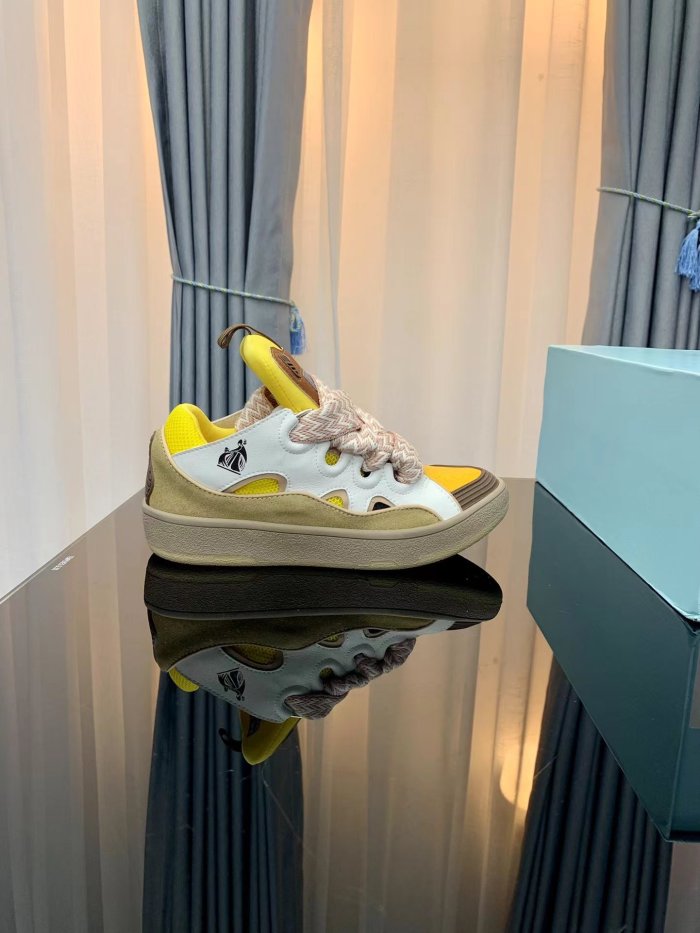 Lanvin Leather Curb yolk