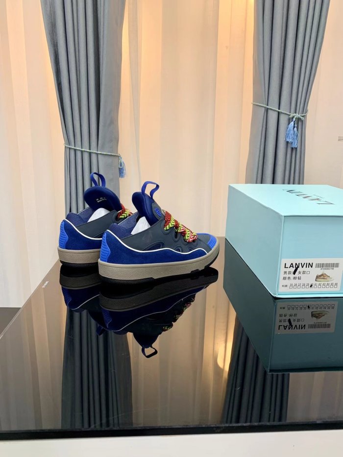 Lanvin Leather Curb black