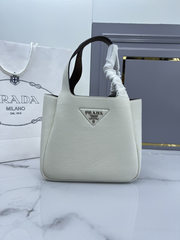 handbags prada white1BG335 size:25*21.5*14