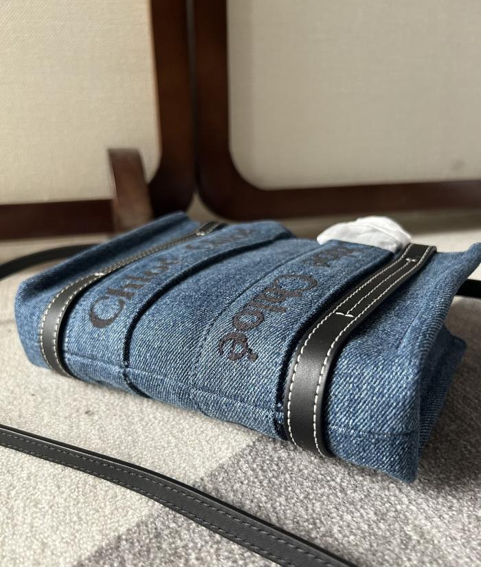 Handbags Chloe Woody Tote Bag mini 6074 size:20*14*6 cm