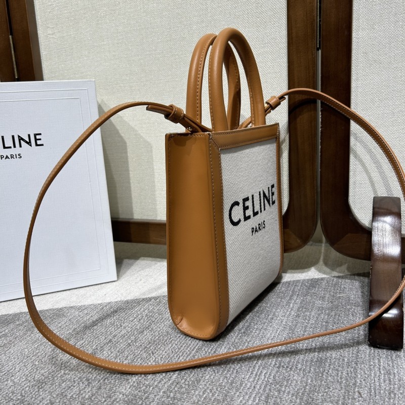 Handbags CELIN Triomphe Mini Cabas 193302 size:17-21-4 cm