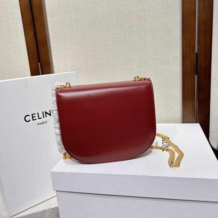 Handbags CELIN TEEN BESACE TRIOMPHE 110973 size:19 X 15 X 6 cm