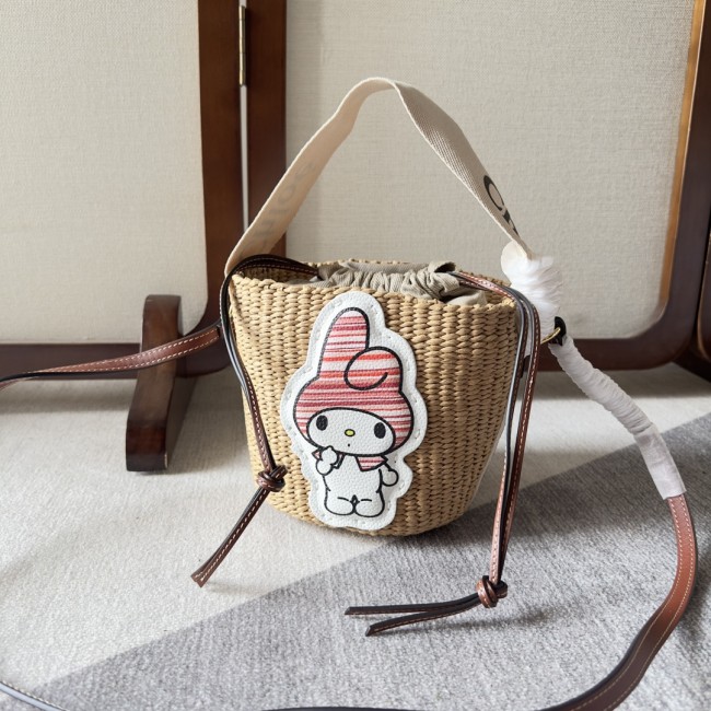 Handbags Chloe x My Melody 6070 size:17*16*16 cm