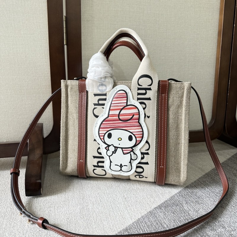 Handbags Chloe x My Melody 6072 size:26.5*20*8 cm