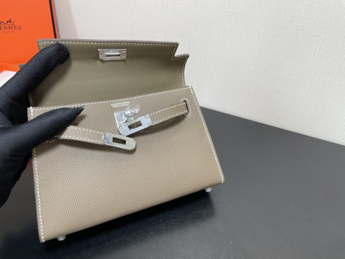 Handbags Hermes Kelly size:19.5 cm