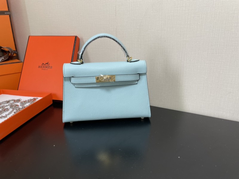 Handbags Hermes Kelly size:19.5 cm