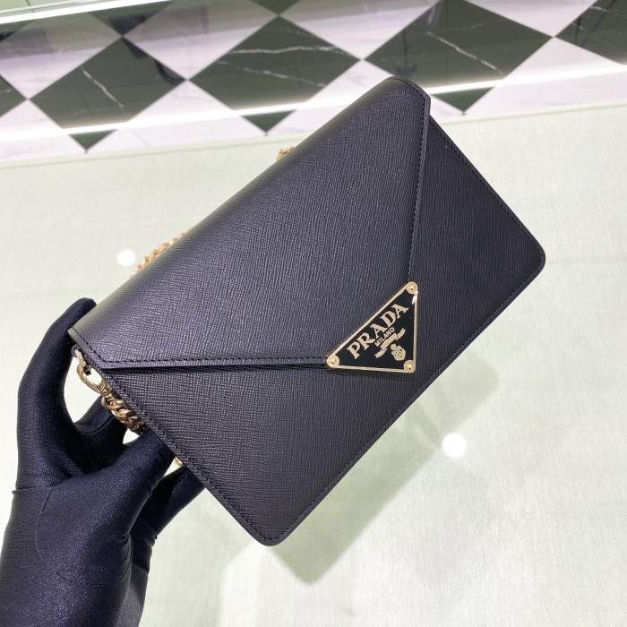 handbags prada 1BD318 size:21.5*4*14