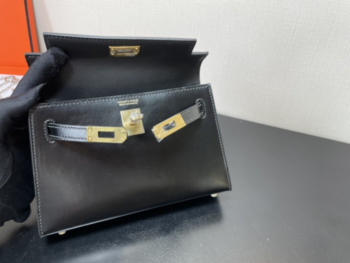 Handbags Hermes Kelly size:19.5 cm