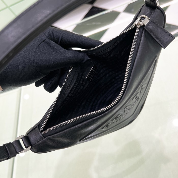 handbags prada 1NQ043 size:14*5cm