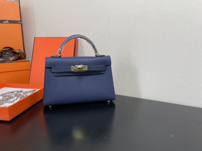 Handbags Hermes Kelly size:19.5 cm