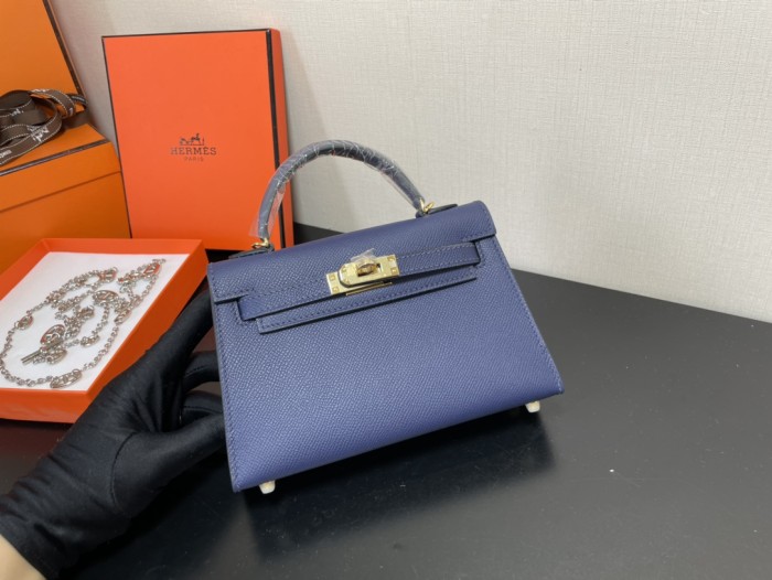 Handbags Hermes Kelly size:19.5 cm