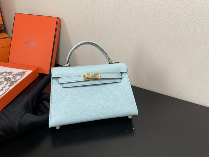 Handbags Hermes Kelly size:19.5 cm