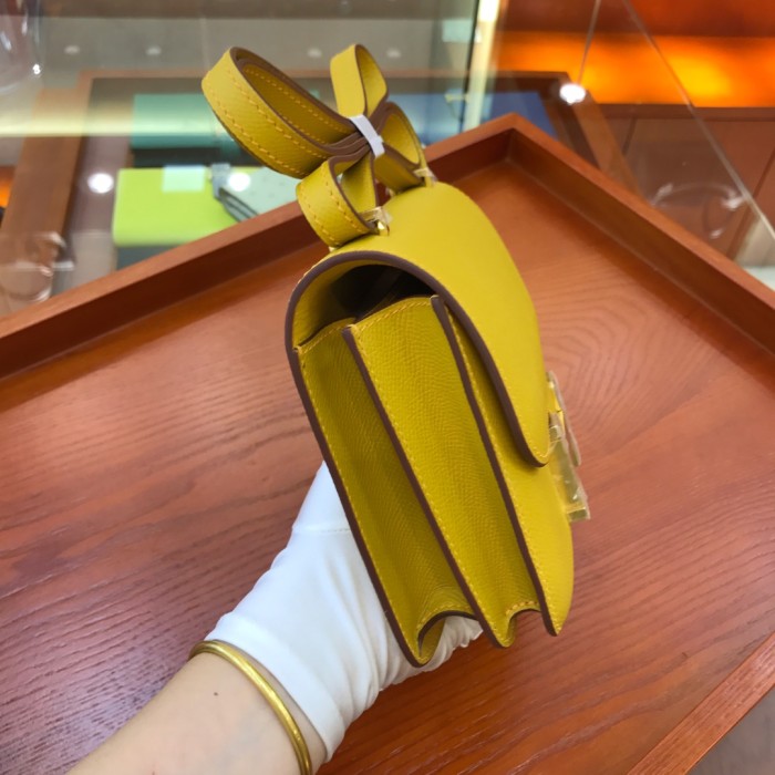 Handbags Hermes Constance size:18 cm