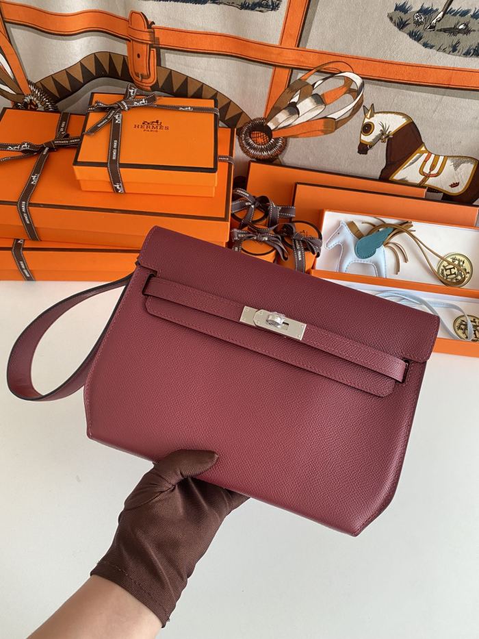 Handbags Hermes Kelly Depeches size:25 cm