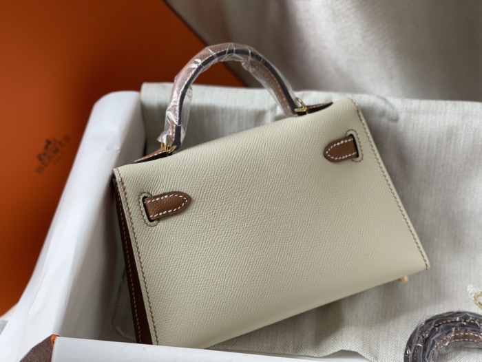 Handbags Hermes mini kelly size:20 cm