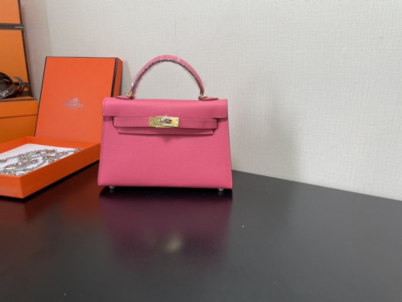 Handbags Hermes Kelly size:19.5 cm