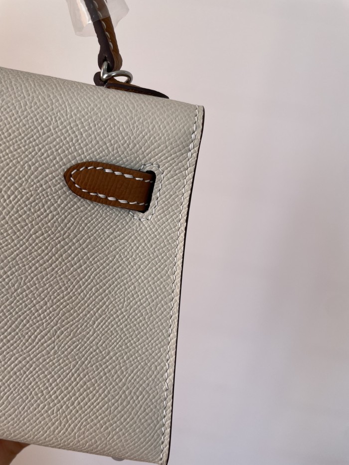 Handbags Hermes Kelly size:19.5 cm