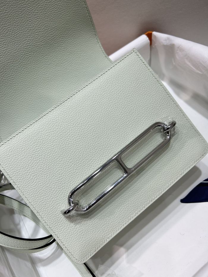 Handbags Hermes Roulis size:19 cm