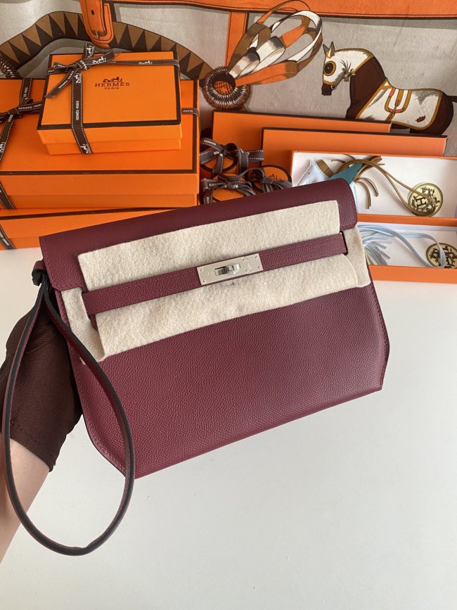 Handbags Hermes Kelly Depeches size:25 cm