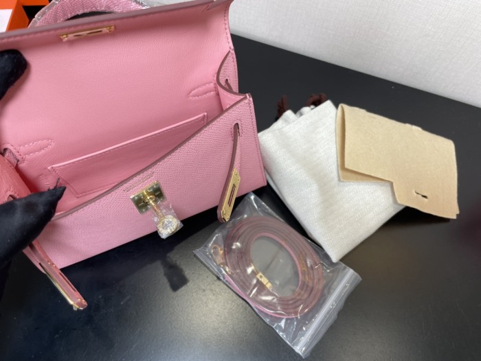 Handbags Hermes Kelly size:19.5 cm