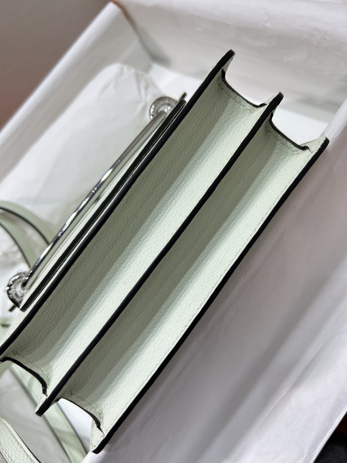 Handbags Hermes Roulis size:19 cm