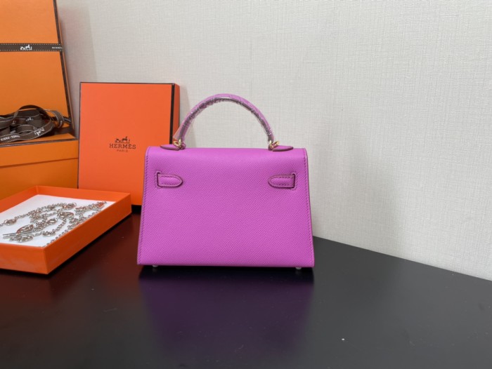 Handbags Hermes Kelly size:19.5 cm