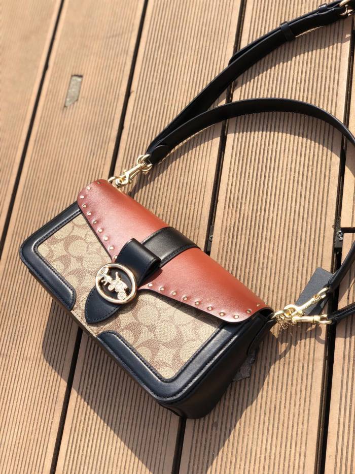 Handbags Coach 5605C size:26*7*14cm