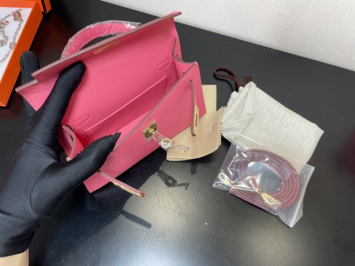 Handbags Hermes Kelly size:19.5 cm