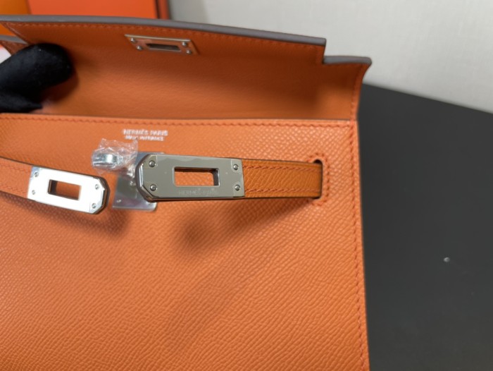 Handbags Hermes Kelly size:19.5 cm