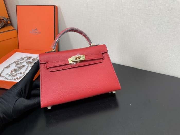 Handbags Hermes Kelly size:19.5 cm