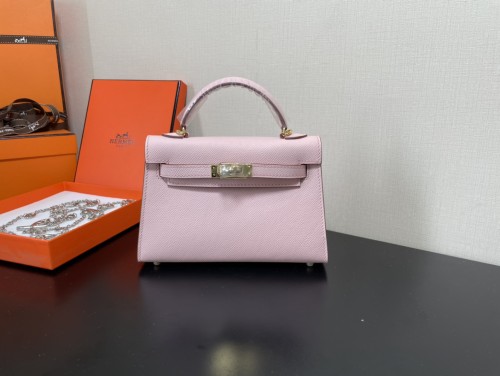 Handbags Hermes Kelly size:19.5 cm