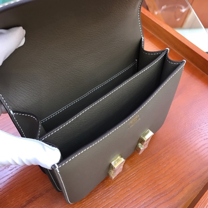 Handbags Hermes Constance size:18 cm