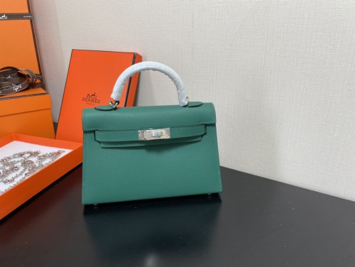 Handbags Hermes Kelly size:19.5 cm