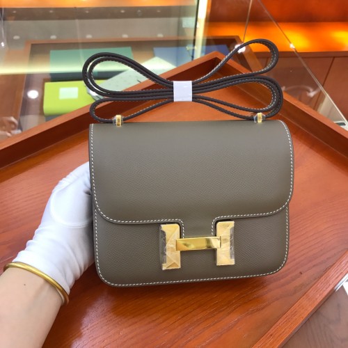 Handbags Hermes Constance size:18 cm