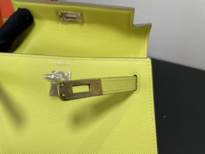 Handbags Hermes Kelly size:19.5 cm