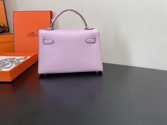 Handbags Hermes Kelly size:19.5 cm